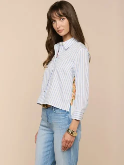 Fawn Beach Print Shirt