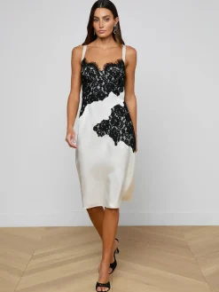 Fenna Silk Lace Dress