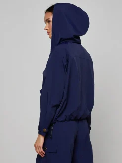 Geovana Hooded Windbreaker