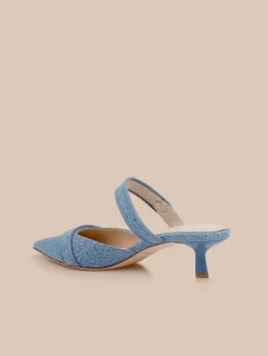 Gilliane Denim Mule