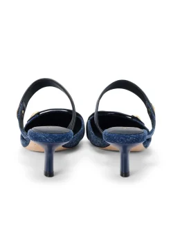 Gilliane Denim Mule