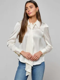 Honey Silk Blouse