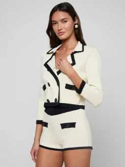 Janu Cropped Knit Jacket