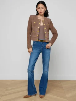 Jayde Collarless Jacket