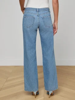 Joanne Low-Rise Wide-Leg Jean