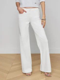 Joanne Low-Rise Wide-Leg Jean