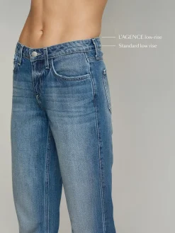 Joanne Low-Rise Wide-Leg Jean