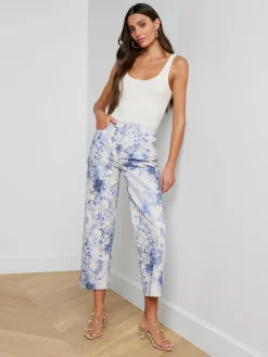 June Cropped Stovepipe Jean