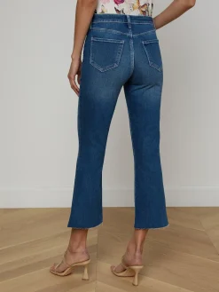 Kendra Cropped Flare Jean