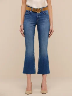 Kendra Cropped Flare Jean