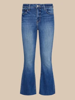 Kendra Cropped Flare Jean