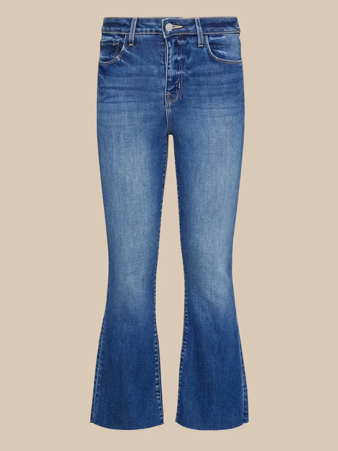 Kendra Cropped Flare Jean