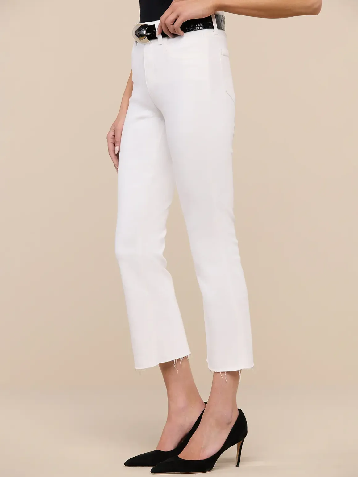 Kendra Cropped Flare Jean