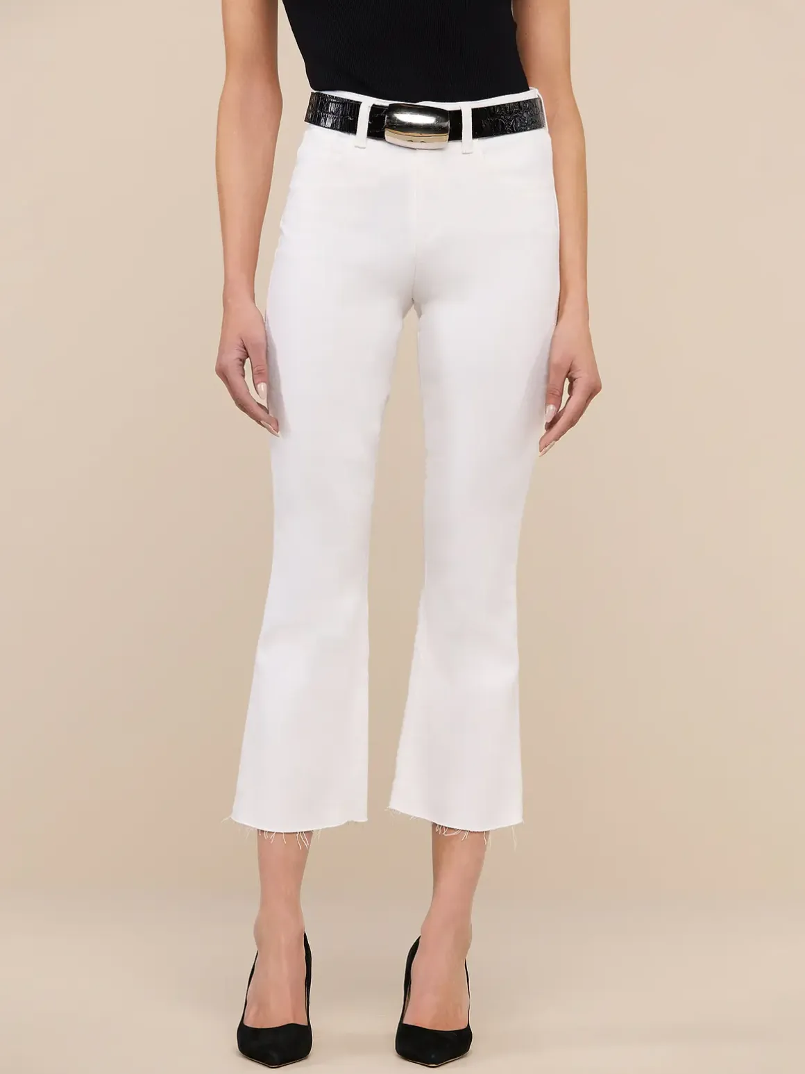 Kendra Cropped Flare Jean