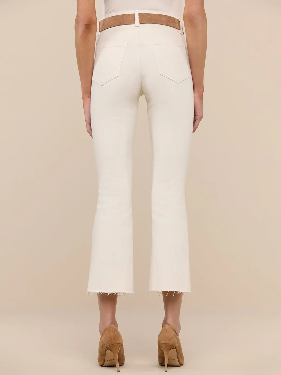 Kendra Cropped Flare Jean
