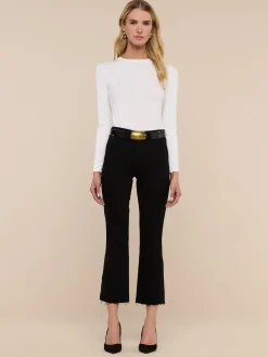 Kendra Cropped Flare Jean