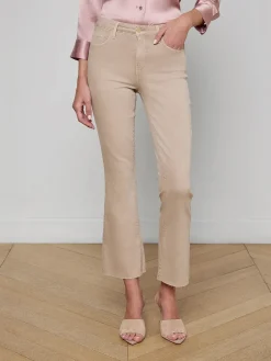 Kendra Cropped Flare Jean