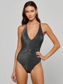Lisa Plunge One-Piece Swimsuit