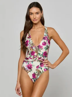 Lisa Plunge One-Piece Swimsuit