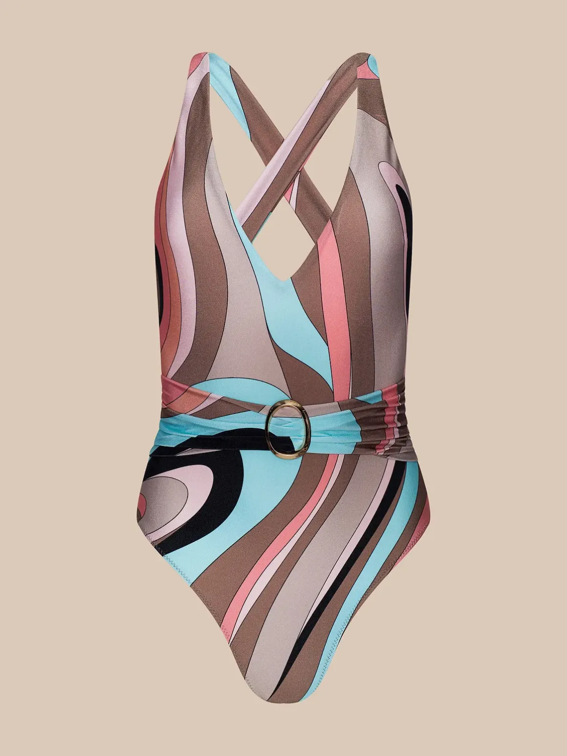 Lisa Plunge One-Piece Swimsuit