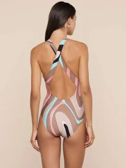 Lisa Plunge One-Piece Swimsuit