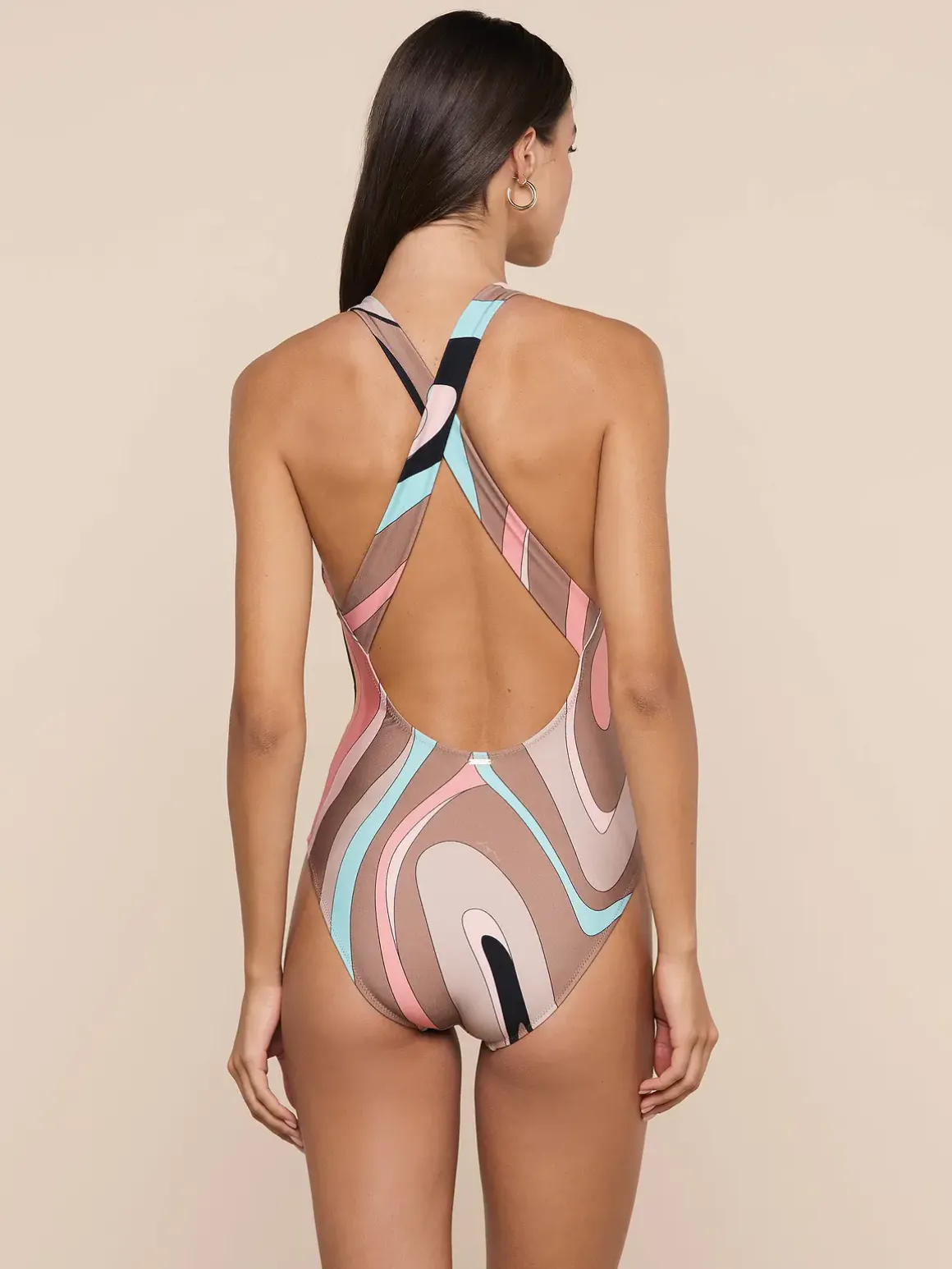 Lisa Plunge One-Piece Swimsuit