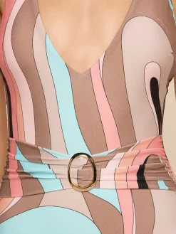 Lisa Plunge One-Piece Swimsuit