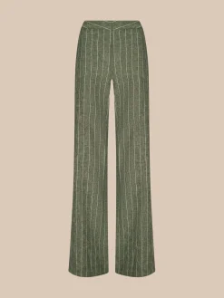 Livvy Linen-Blend Trouser