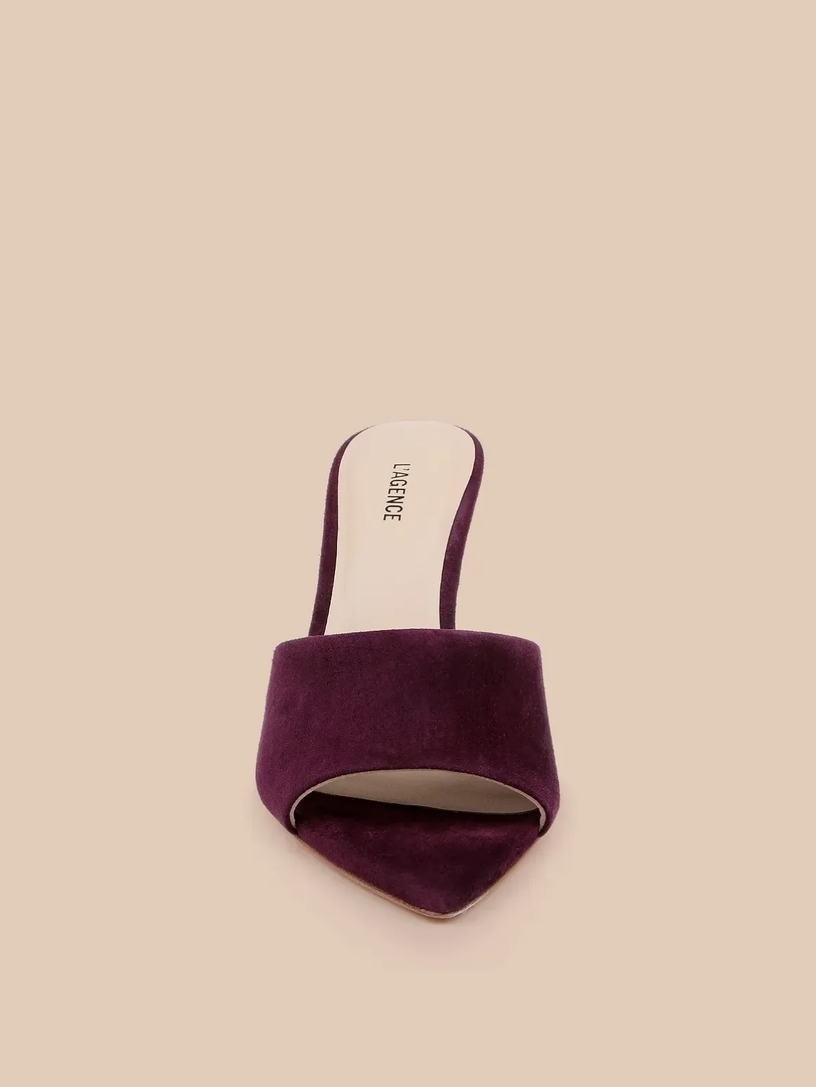 Lolita Suede Open-Toe Mule