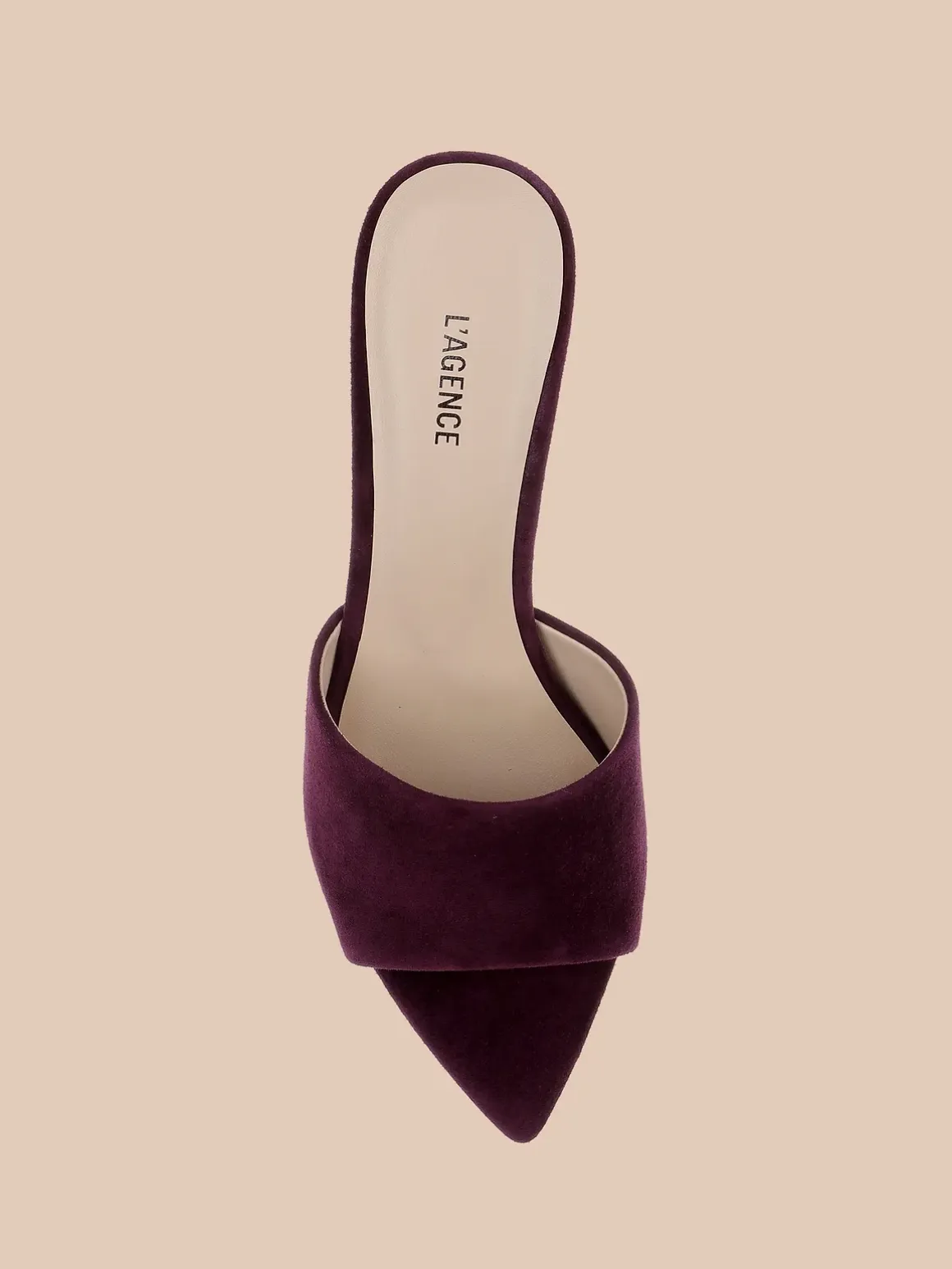 Lolita Suede Open-Toe Mule