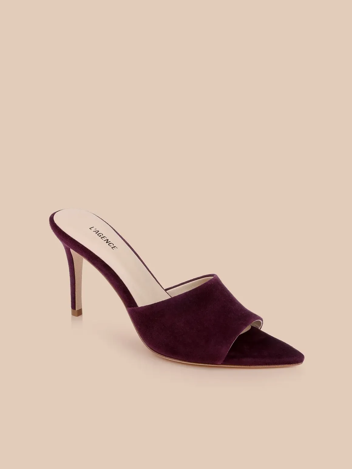 Lolita Suede Open-Toe Mule