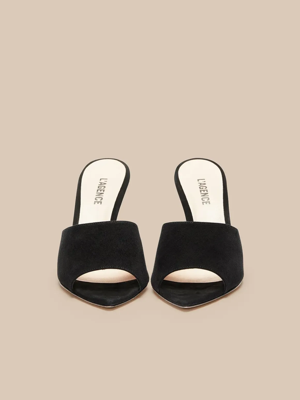 Lolita Suede Open-Toe Mule