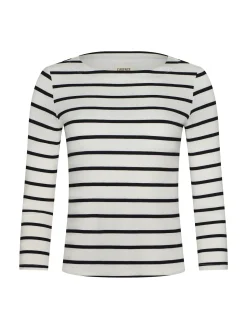 Lucille Striped Boatneck Top
