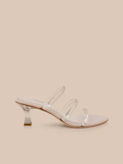 Ludovica Kitten-Heel Sandal