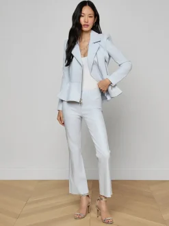 Lyric Peplum Biker Jacket