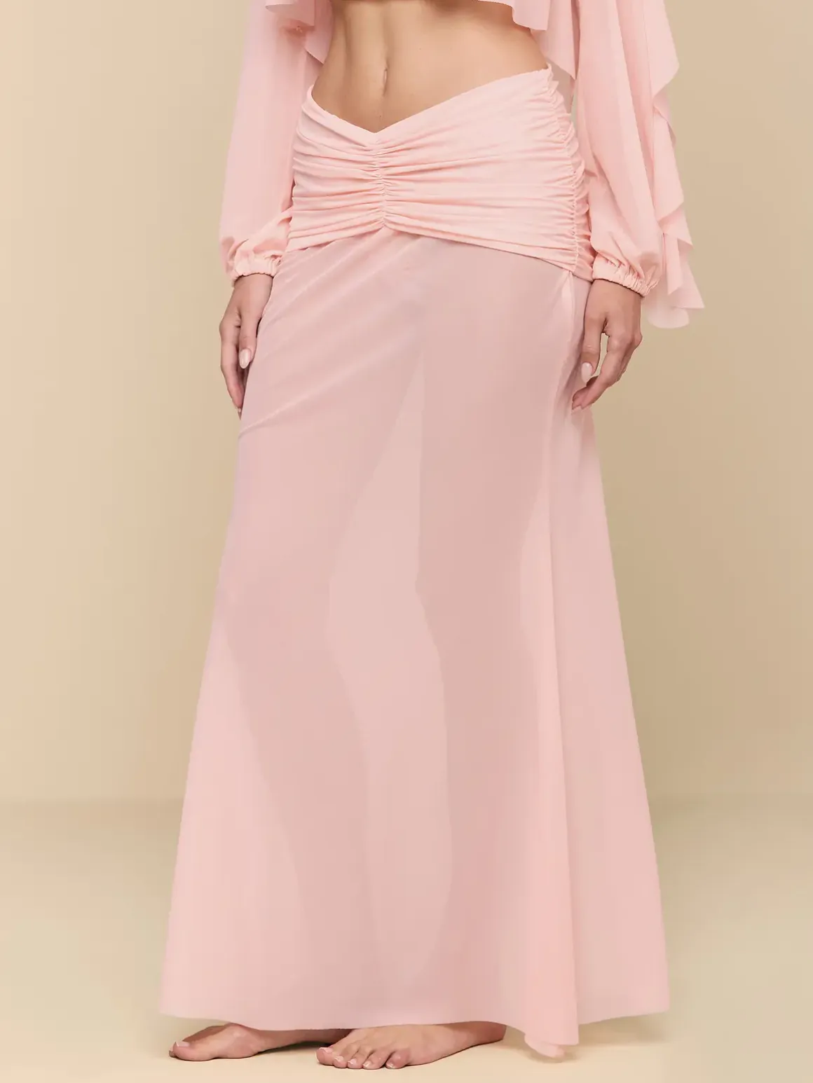 Mahe Mesh Cover-Up Skirt