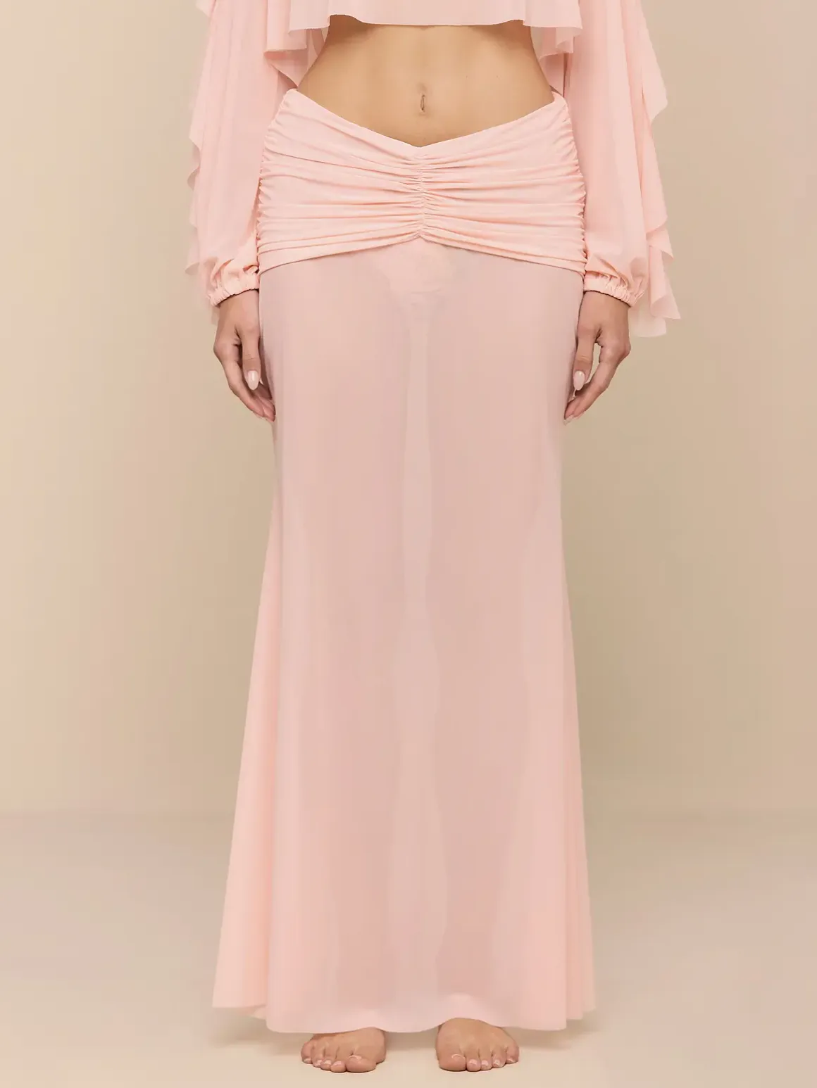 Mahe Mesh Cover-Up Skirt