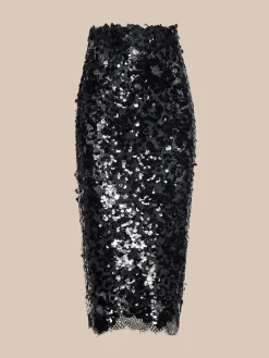 Makena Sequin Pencil Skirt