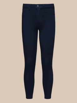 Margot Coated Cropped Skinny Jean