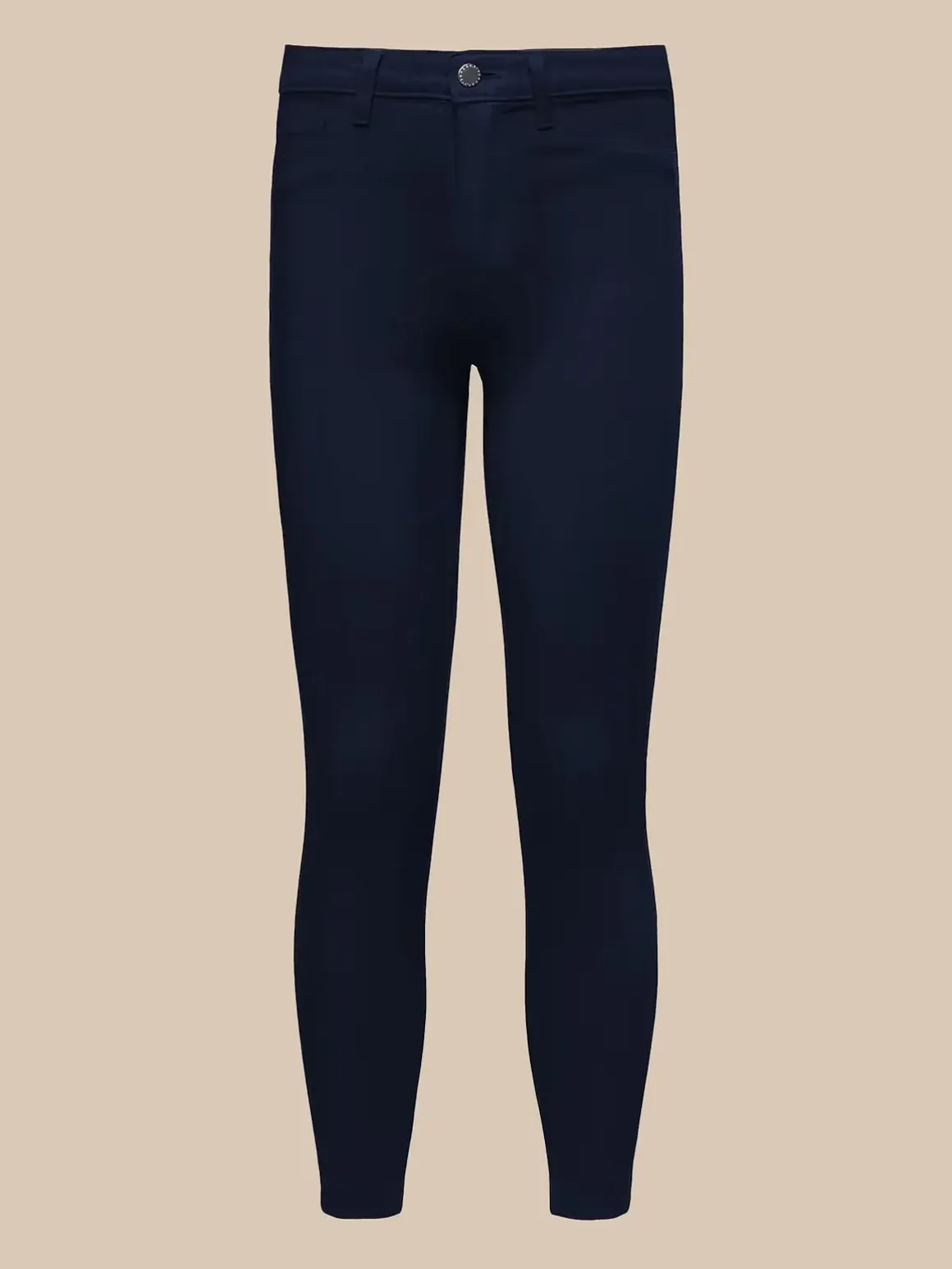 Margot Coated Cropped Skinny Jean