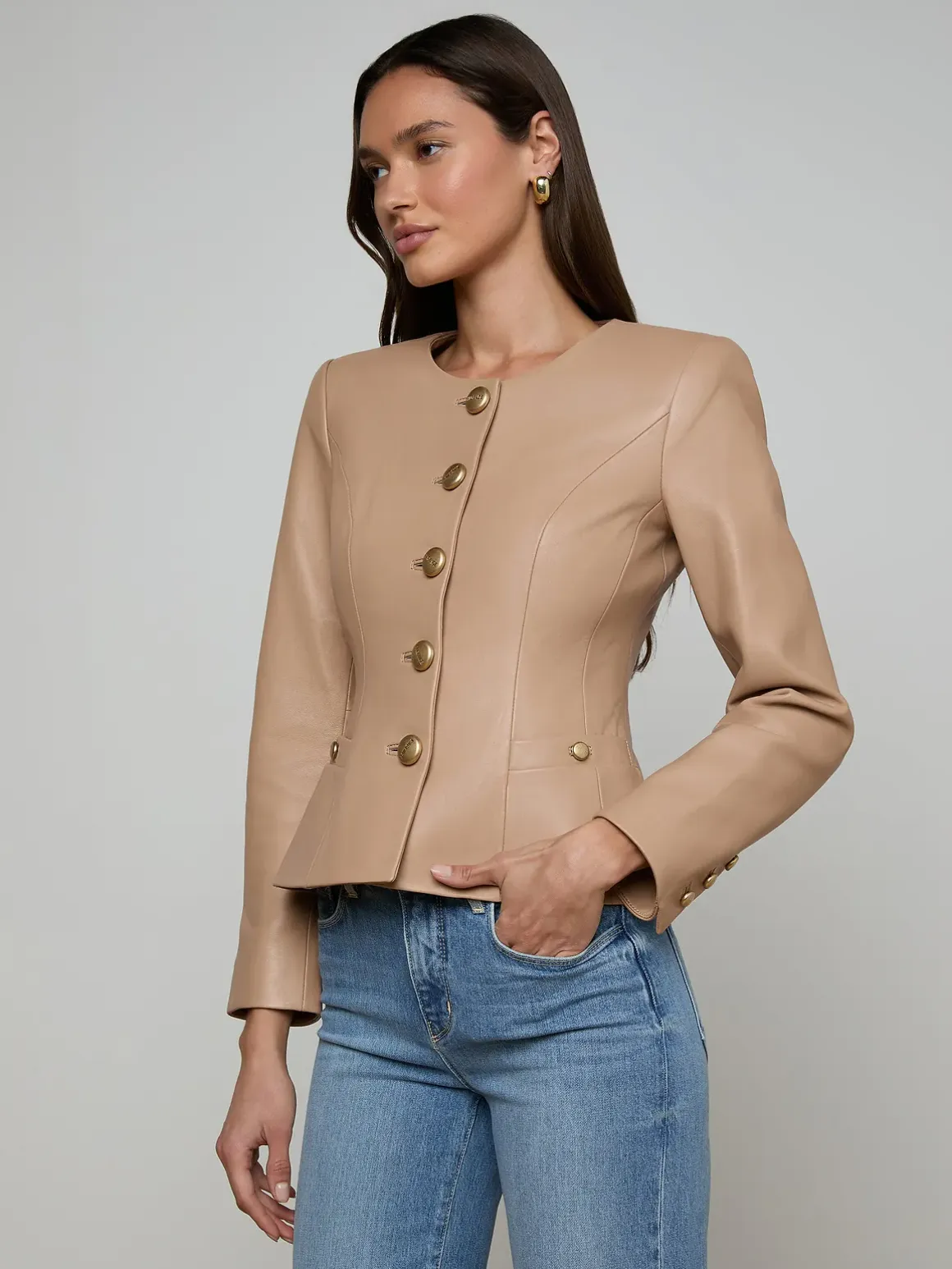 Mariella Leather Jacket