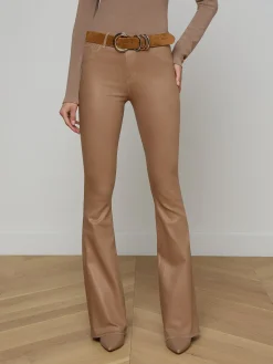 Marty Coated Flare Jean