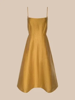Meredith Linen-Blend Dress