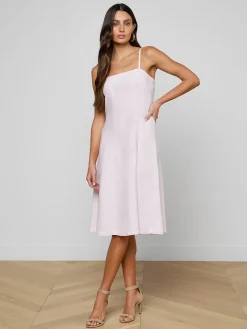 Mitzy Linen Midi Dress