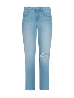 Nevia Slouchy Straight-Leg Jean