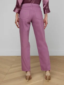 Nevia Slouchy Straight-Leg Jean