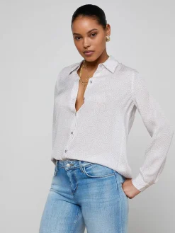 Nina Silk Blouse