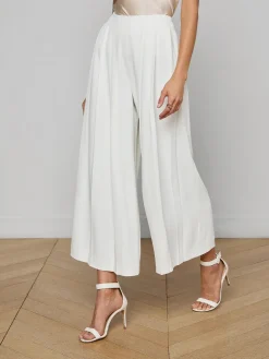 Novalynn Cropped Pleated Pant