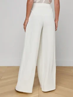 Nova Pleated Wide-Leg Pant