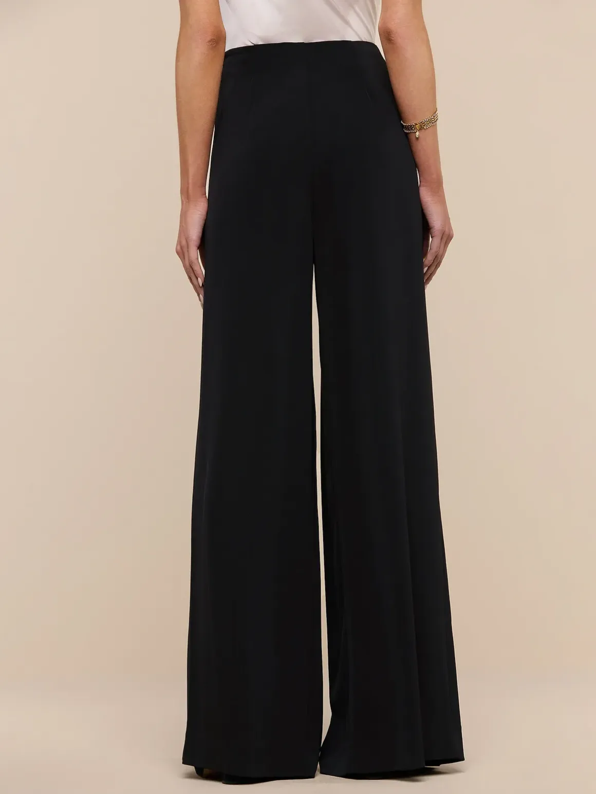 Nova Pleated Wide-Leg Pant